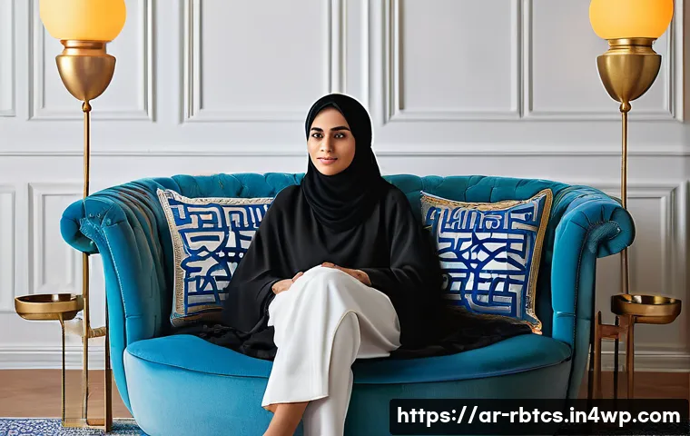 로봇 심리상담에 대한 소비자 인식 조사 - **Prompt:** A young Arab woman in her early twenties, dressed in modern, modest, and fully covering ...