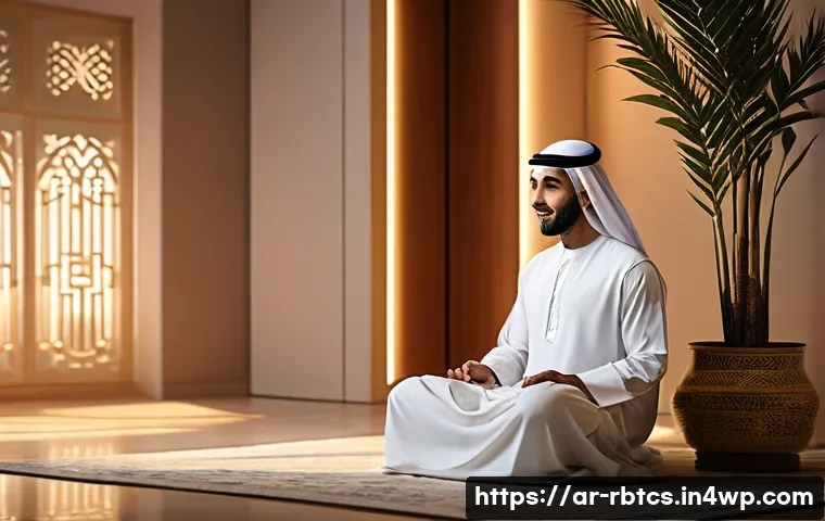 로봇 심리상담을 위한 필수 도구 - A warm, modern therapy room designed for Arabic-speaking users, featuring a sleek smart psychologica...