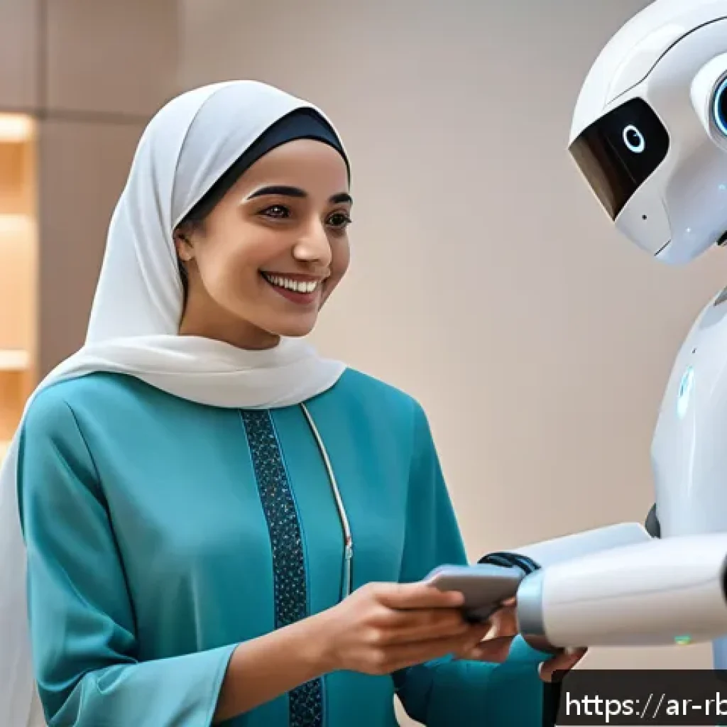 심리 상담을 위한 로봇의 기술 발전 - A warm and inviting therapy room featuring a humanoid robot interacting with an Arabic-speaking adul...